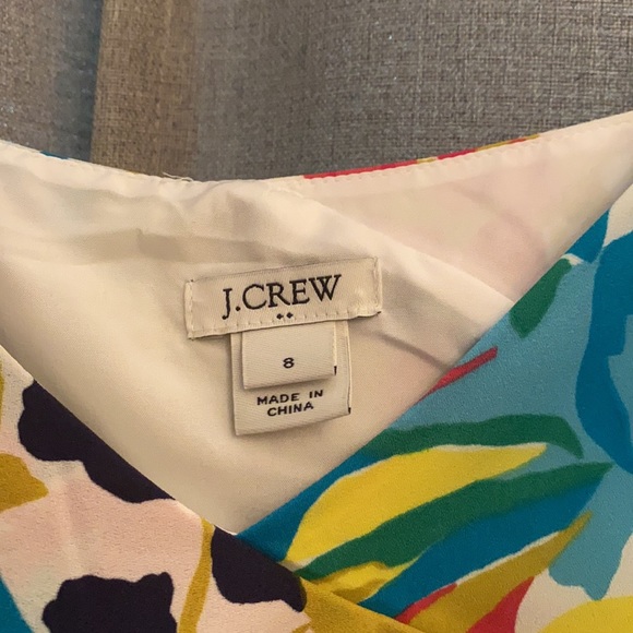 J Crew tropical print dress - Picture 2 of 5